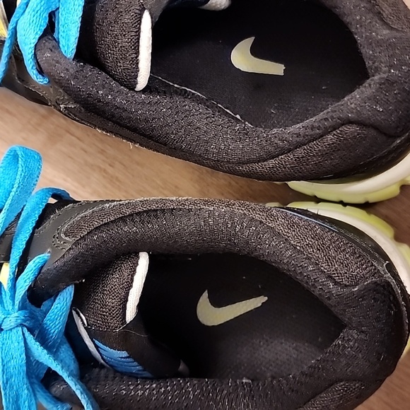 Nike Dual Fusion ST2 Running Shoes Black & Blue #454240-018 Women's size 9 - Picture 6 of 14